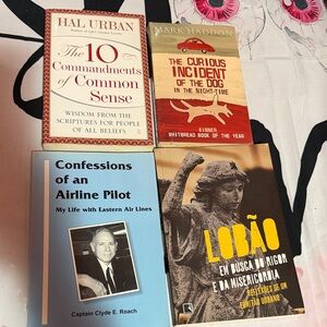 Set of Four Engaging Books Excellent Used condition